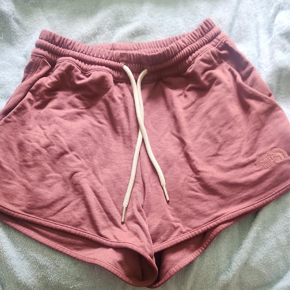 The North Face Pink Athletic Shorts Lightweight Drawstring